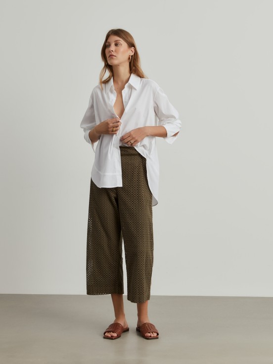 Broderie Anglaise Trousers