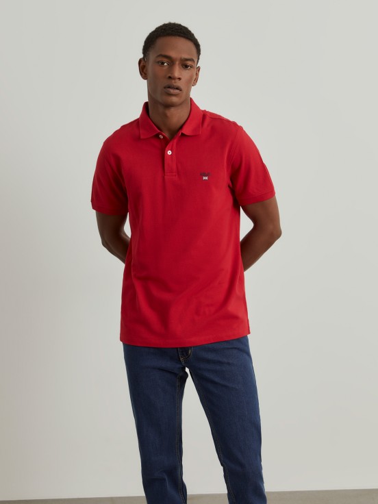 Slim fit polo