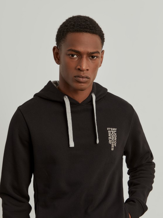 Hooded sweater