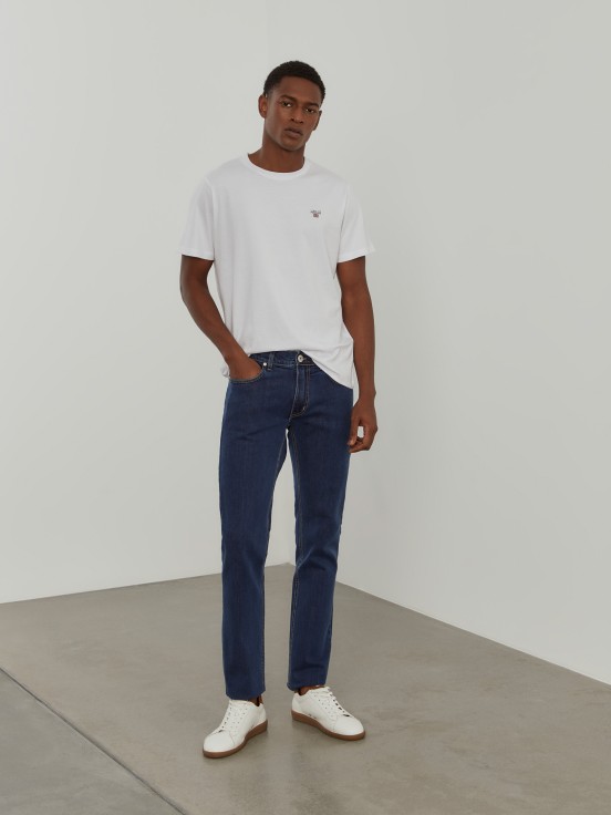 Slim Fit Denim Pants