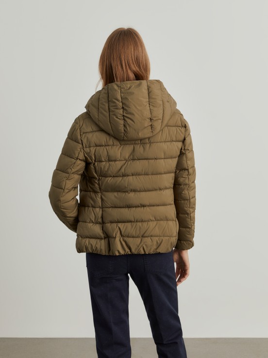 Padded jacket with hood