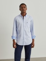 Regular fit cotton shirt