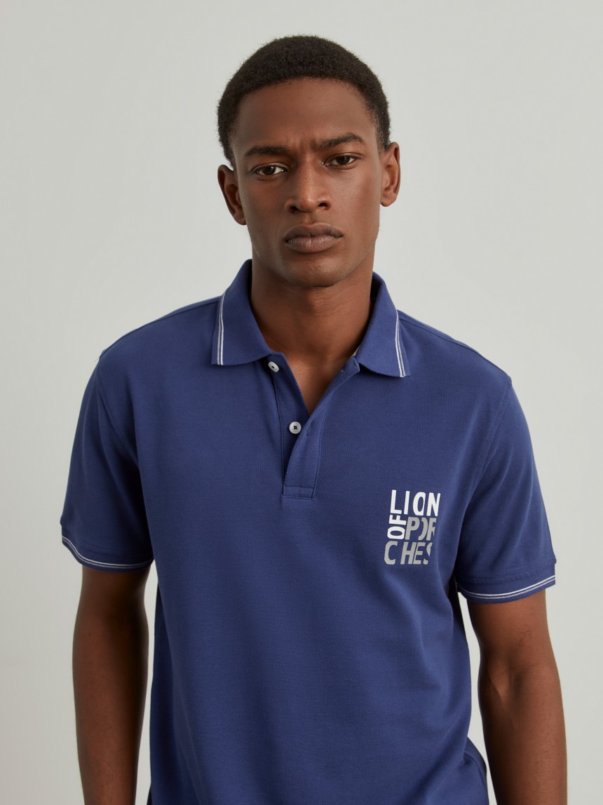 Polo piqu� de algod�o