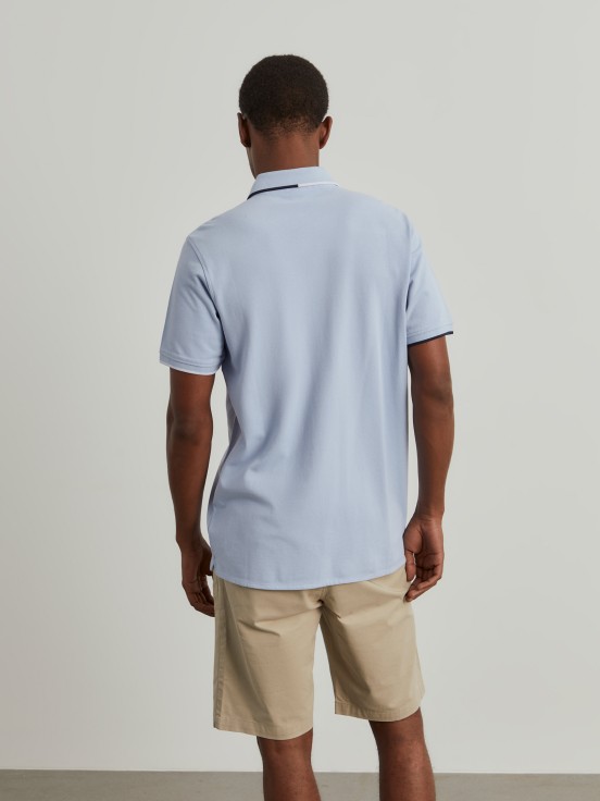 Cotton polo shirt