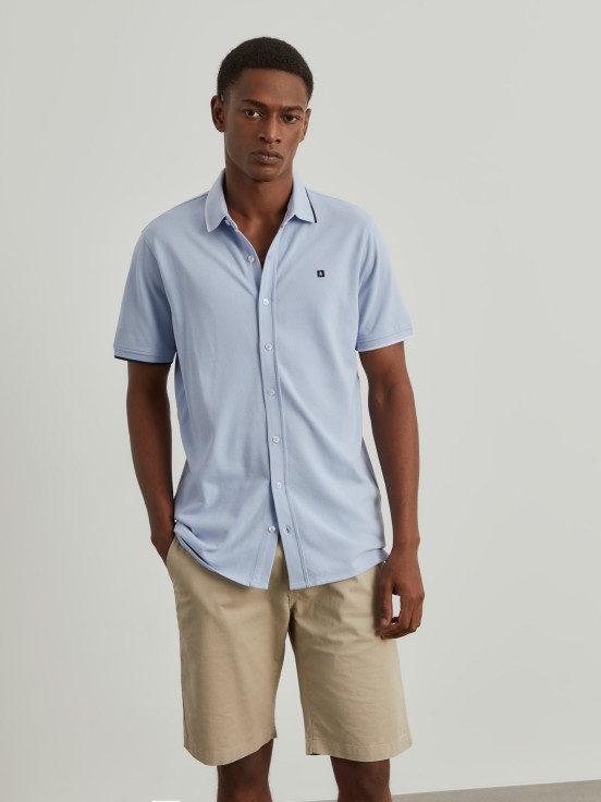 Cotton polo shirt