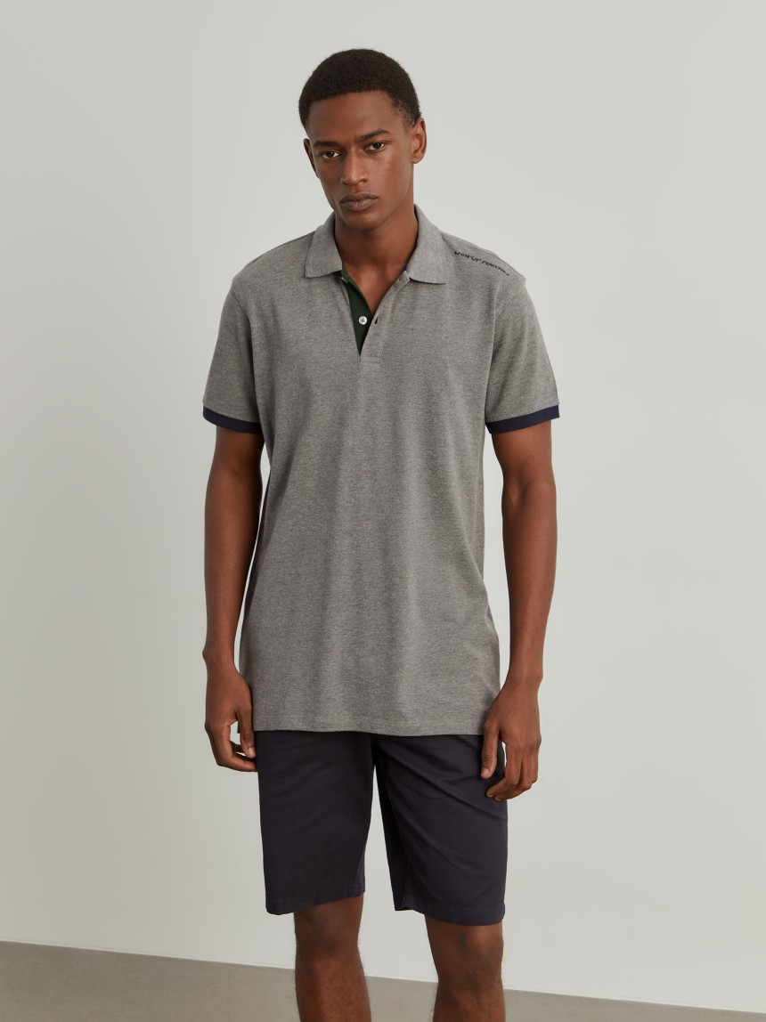 Polo de piqu� de algod�n