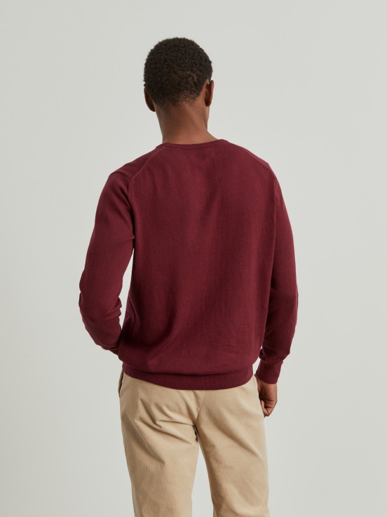 Cotton and cashmere sweater