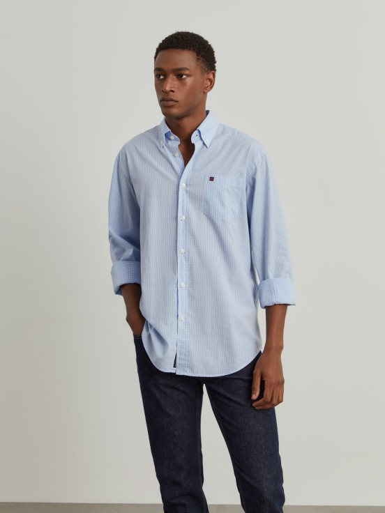 Camisa Vichy regular fit