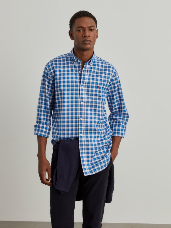 Slim fit square shirt