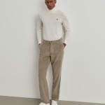 Regular fit chino trousers