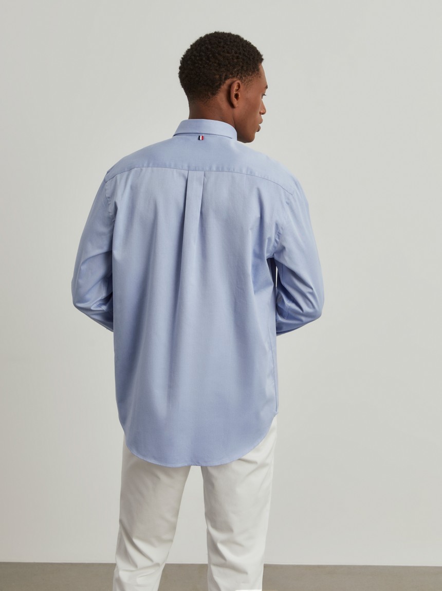Regular fit cotton shirt