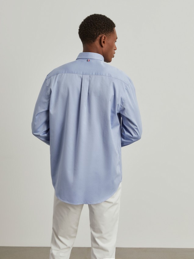 Regular fit cotton shirt