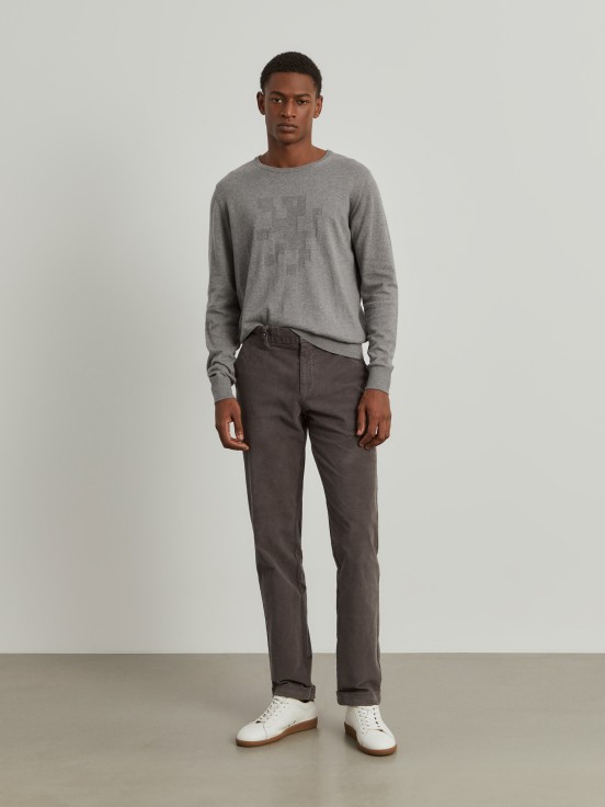 Regular fit chino pants