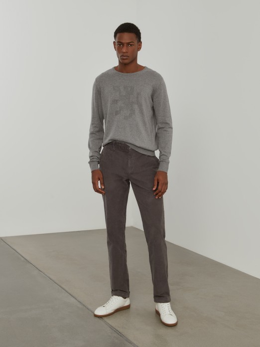 Regular fit chino pants