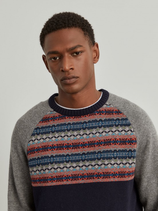 Jacquard jumper