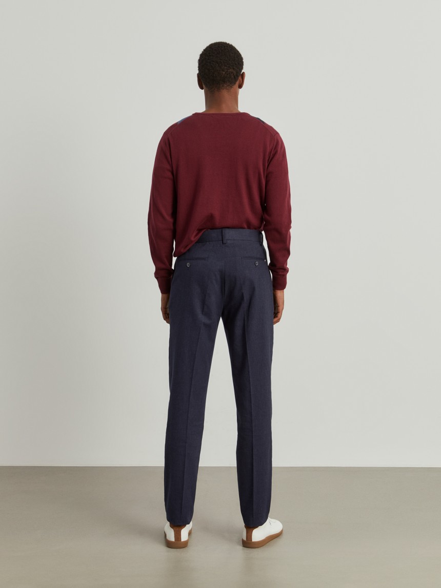 Cal�as chino com cord�o