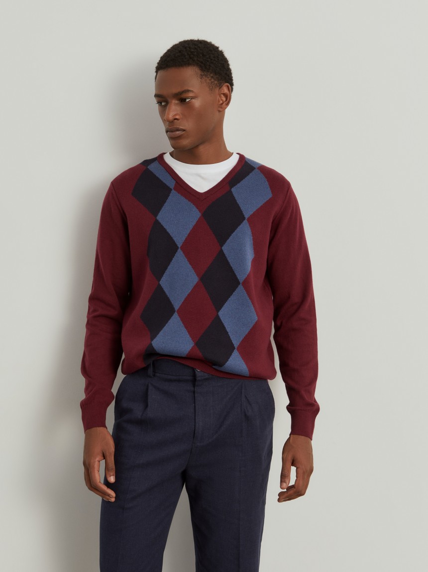 Cal�as chino com cord�o