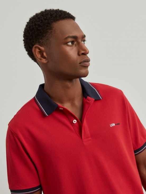 Polo piqu regular fit