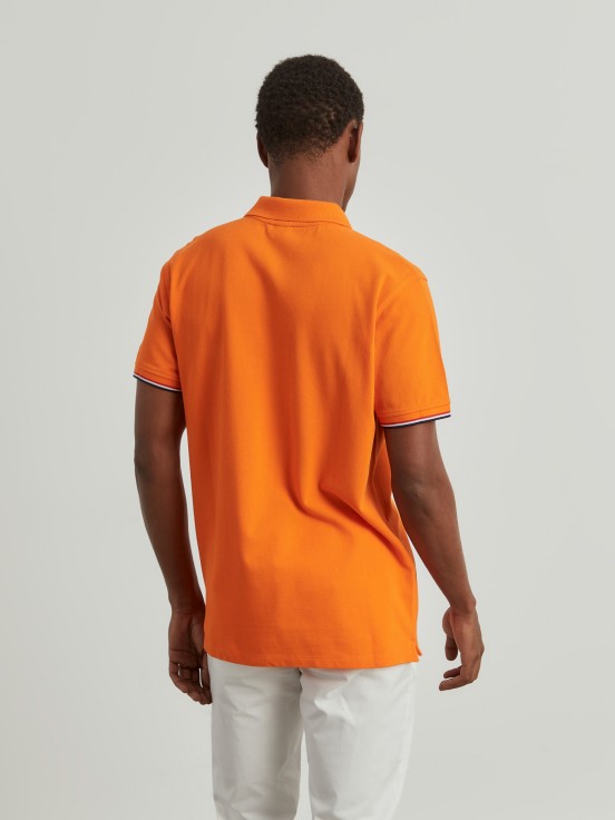 Polo de piqu de corte slim