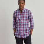 Camisa xadrez slim fit