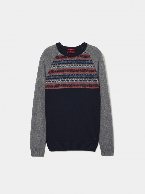 Jacquard jumper