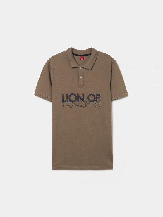 Polo de piqu de corte slim