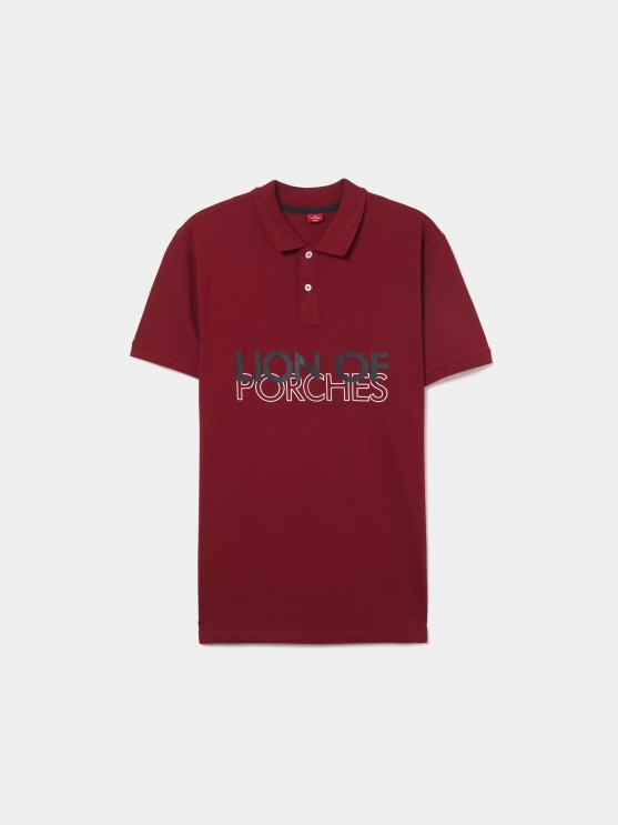 Polo piqu slim fit