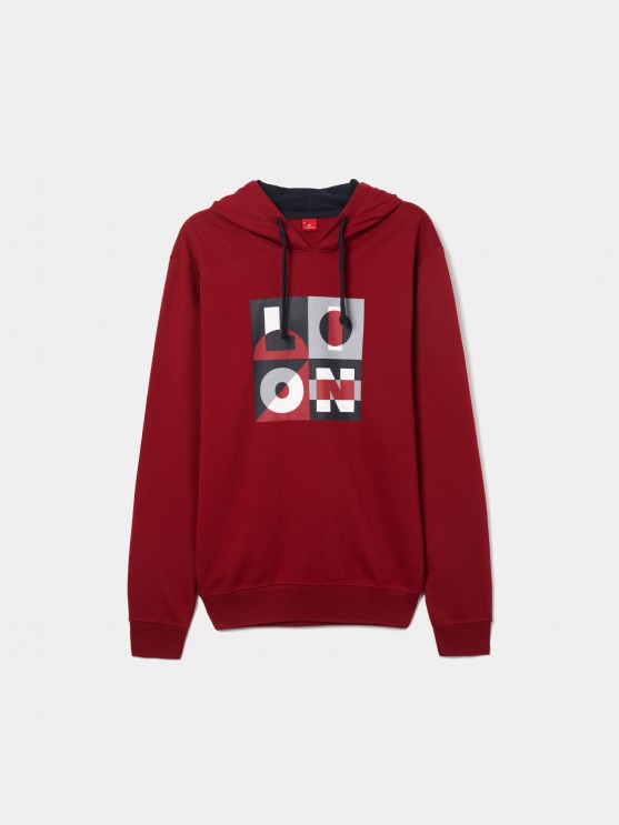 Hooded sweater