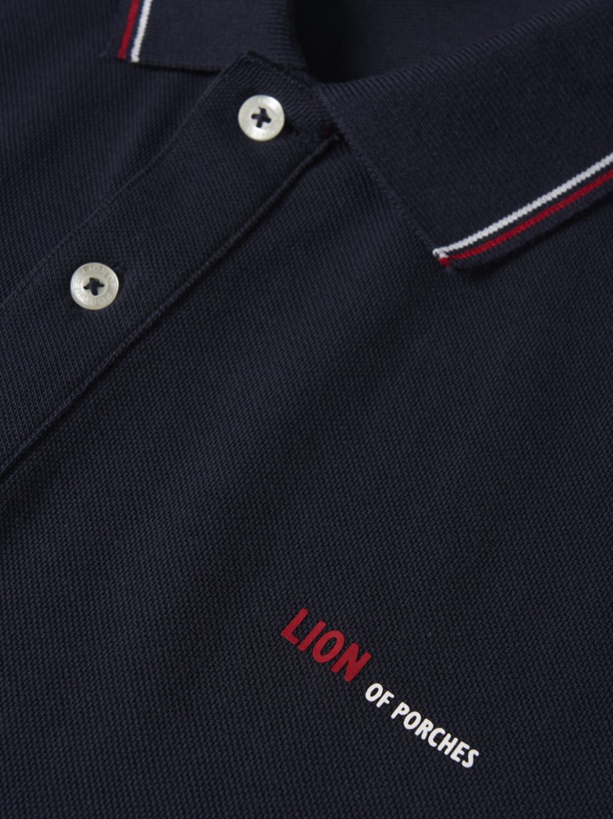 Regular fit piqu� polo shirt