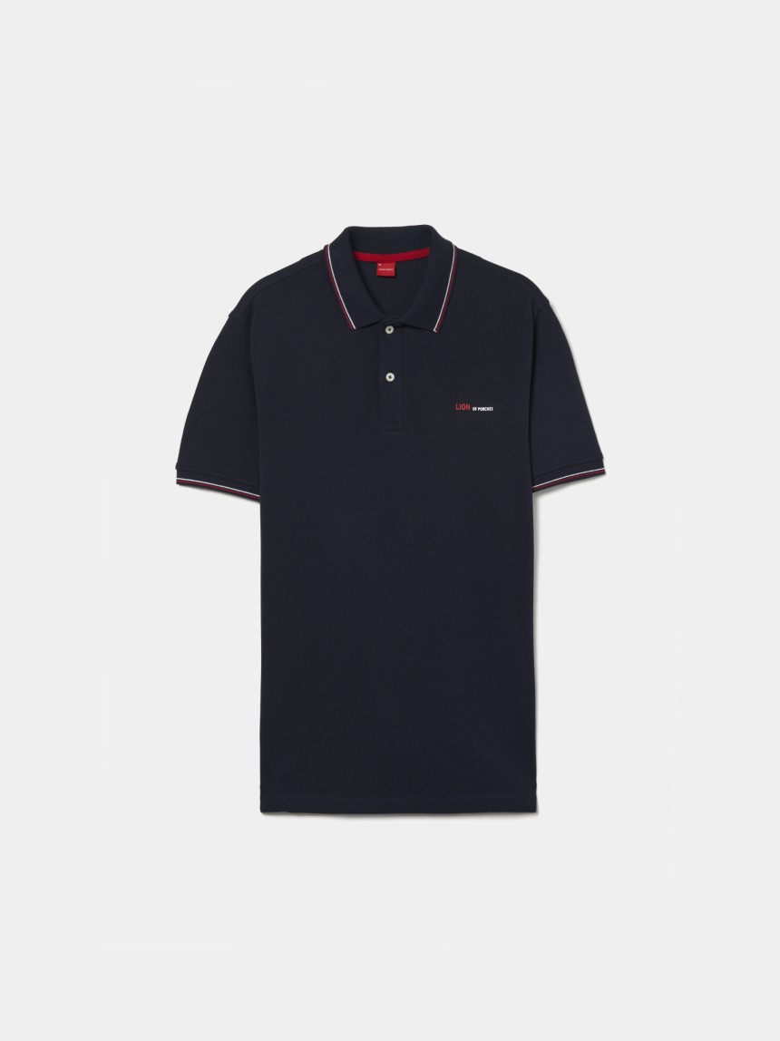 Regular fit piqu� polo shirt