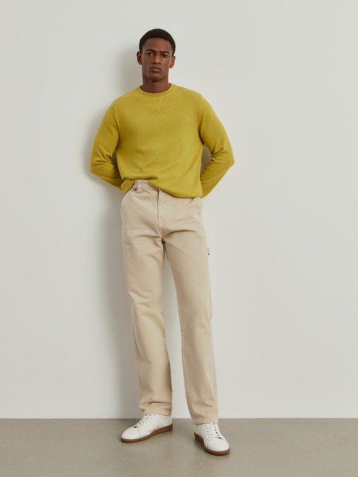 Regular fit trousers