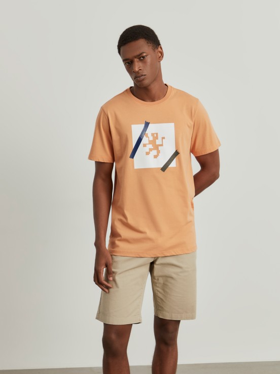 T-shirt manga curta