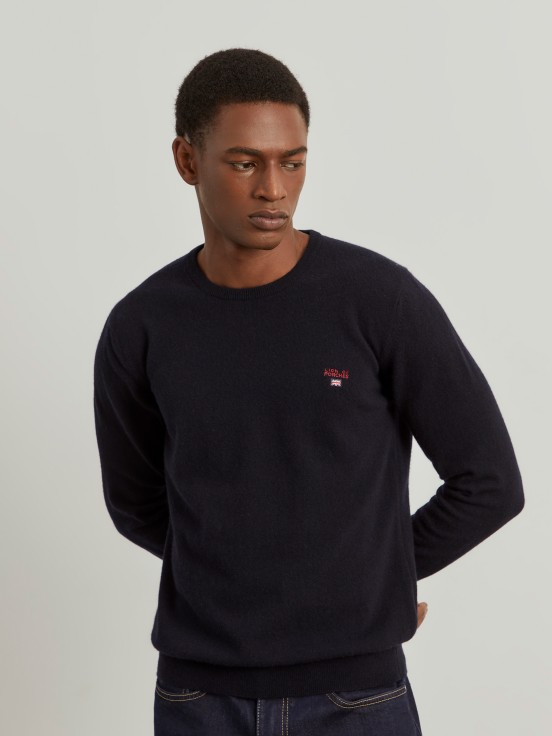 Wool blend pullover