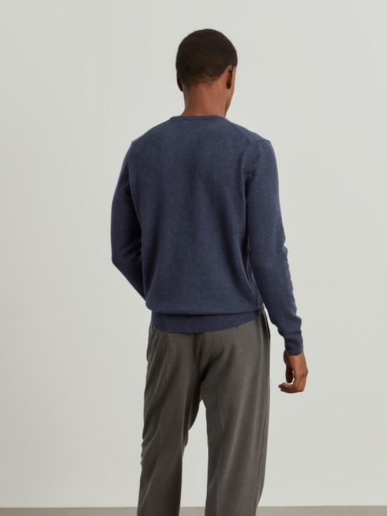 Wool blend pullover