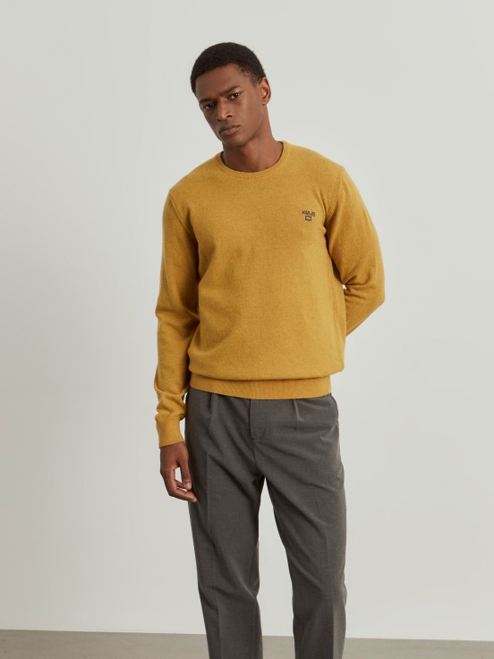 Wool blend pullover