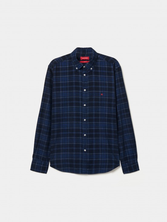 Camisa cuadros regular fit