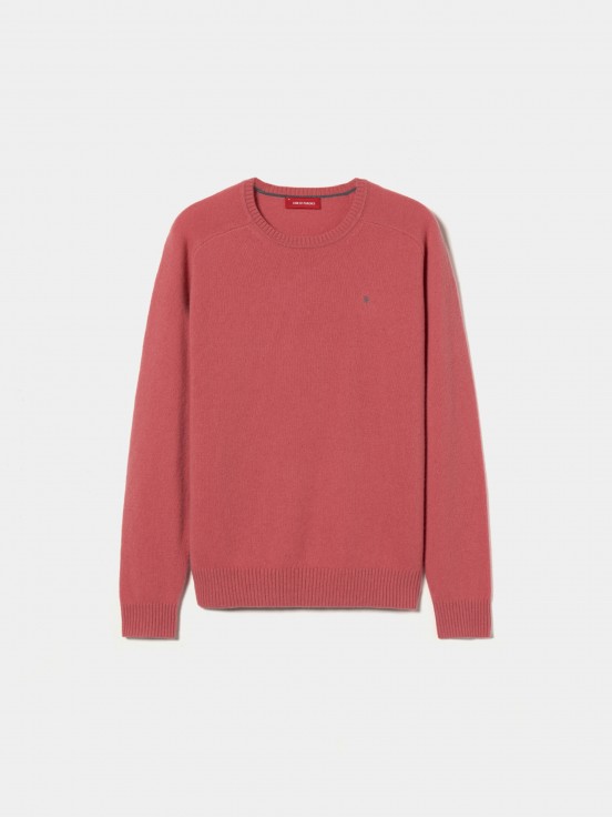 Pullover decote redondo em l