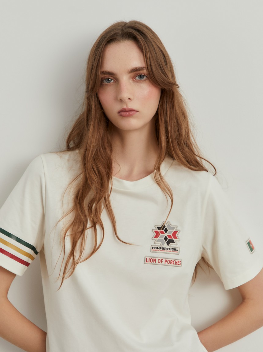 Camiseta de algod�n Lion x FDI