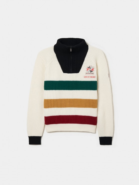 Lion x FDI knitted sweater