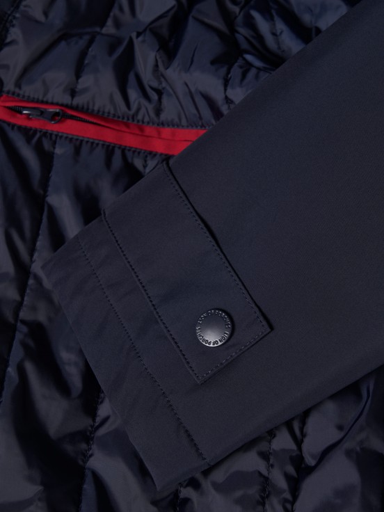 Parka acolchoada