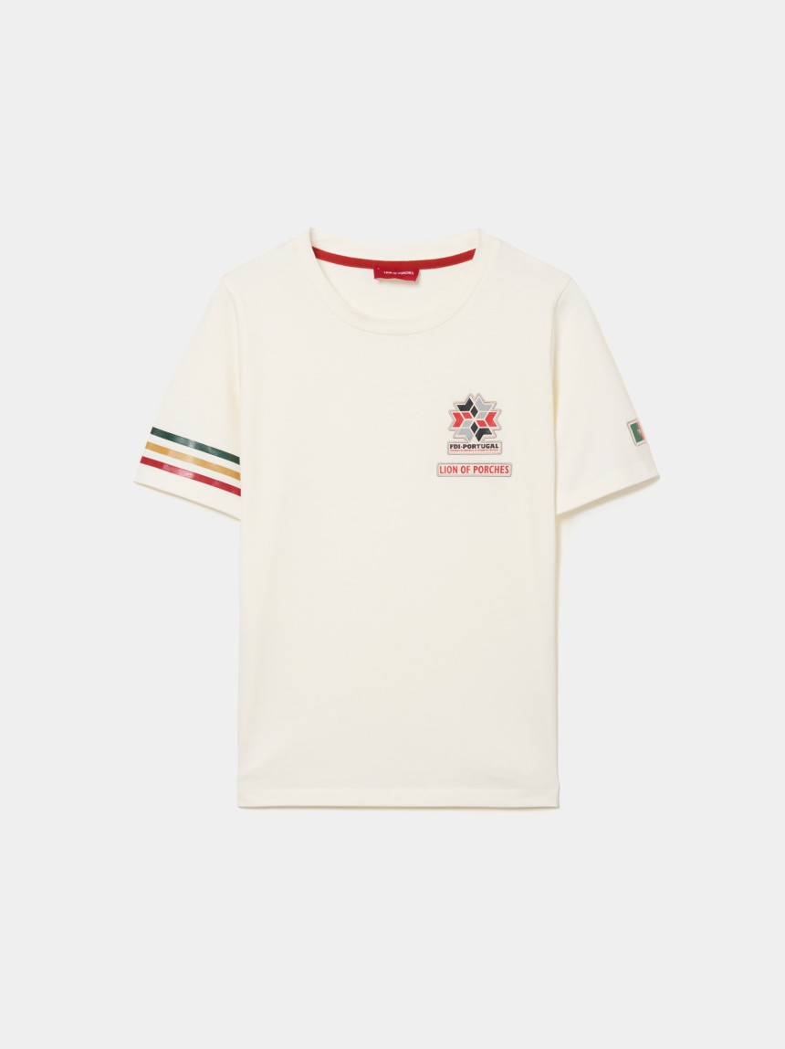 Camiseta de algod�n Lion x FDI