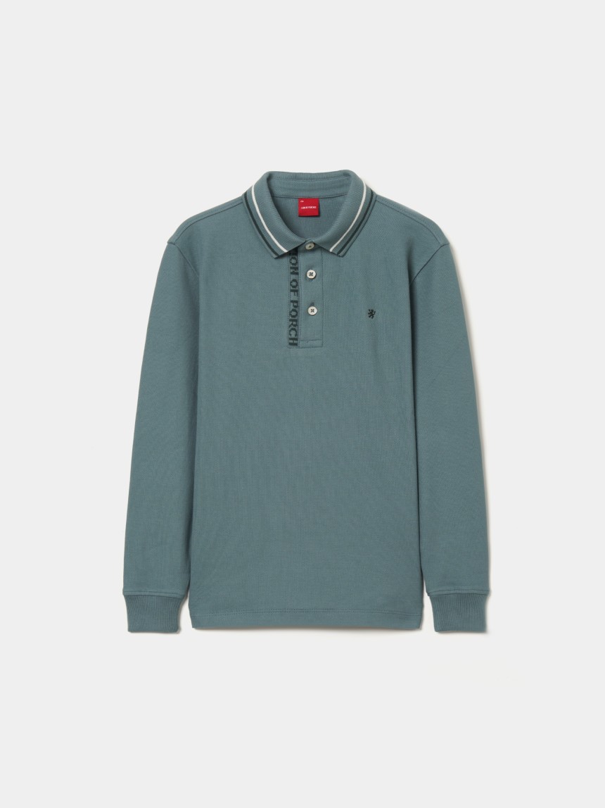 Polo de manga comprida