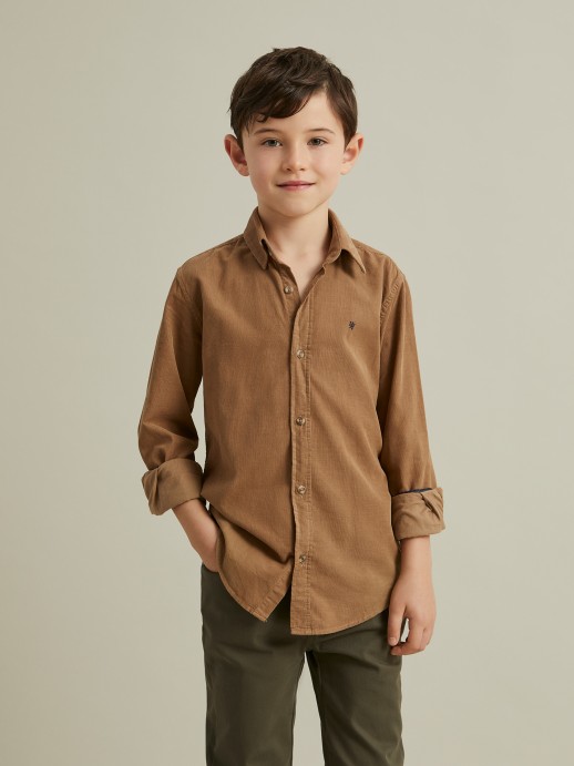 camisa de pana
