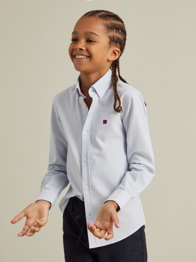 Camisa de riscas