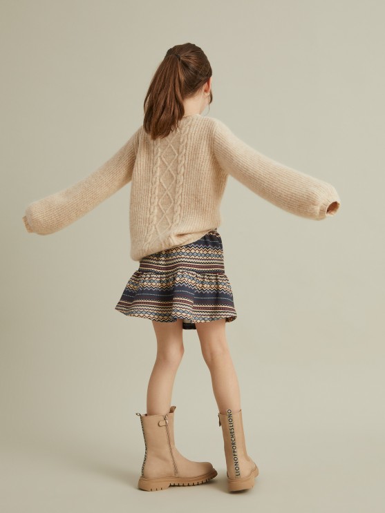 Printed skirt