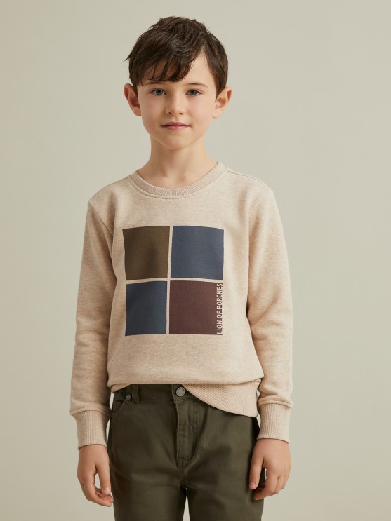 Sweater with print