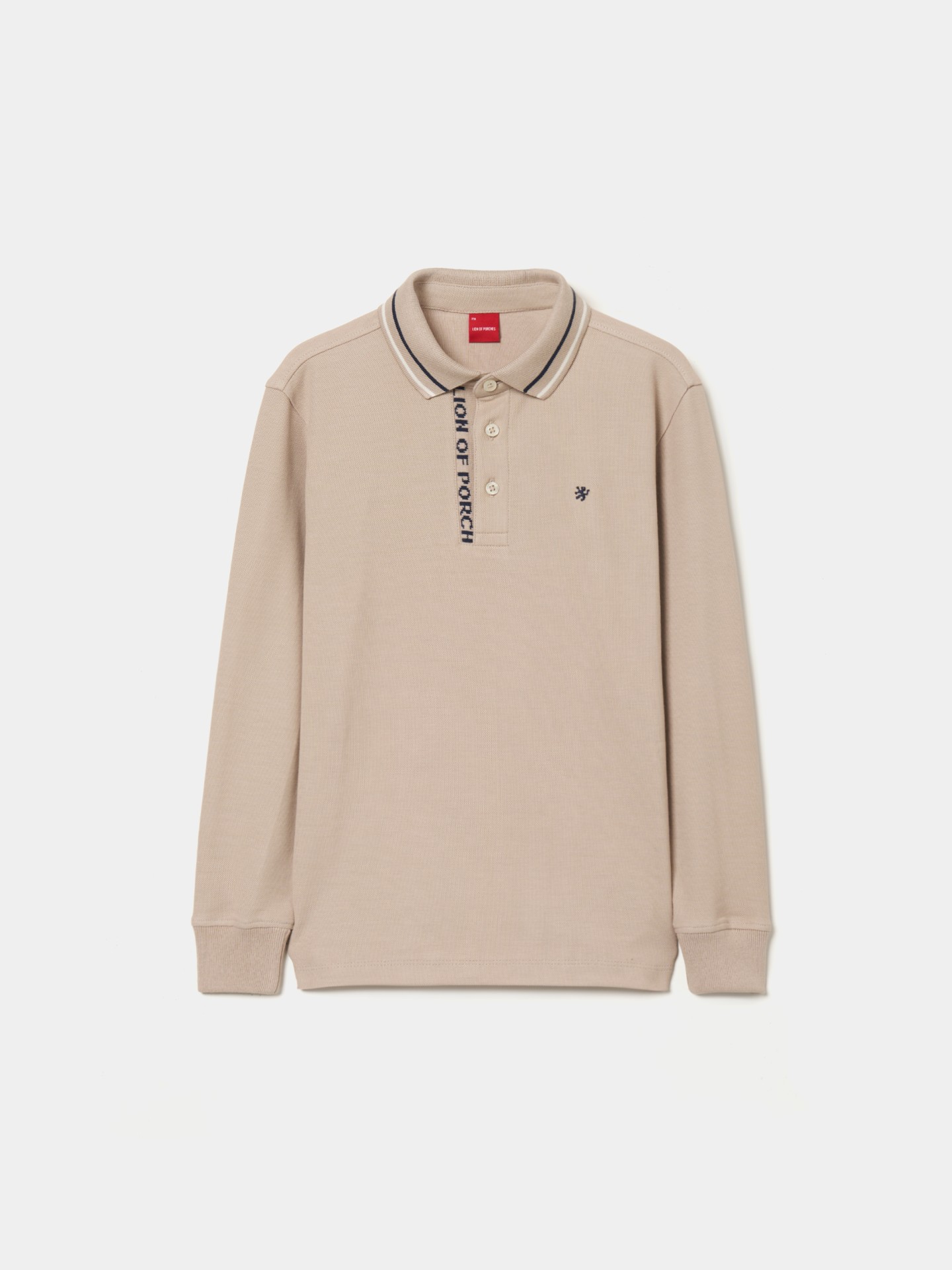 Polo de manga comprida