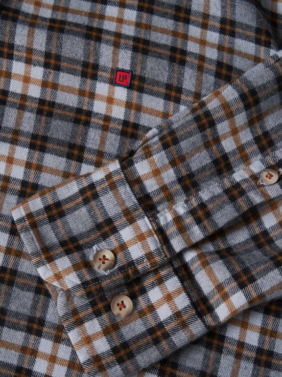 Camisa slim fit xadrez
