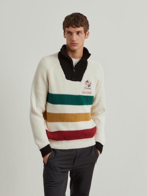 Lion x FDI knitted sweater