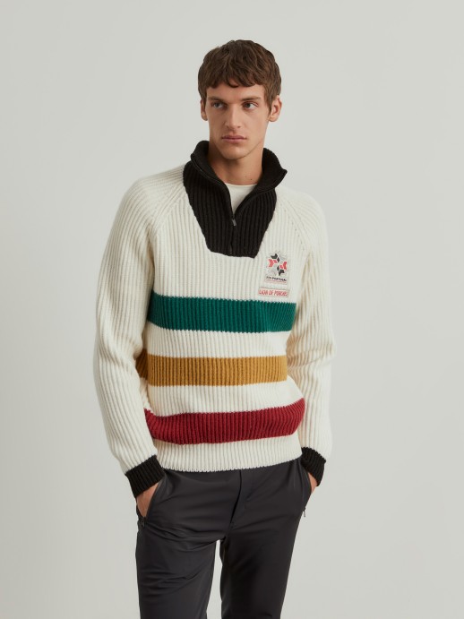 Lion x FDI knitted sweater